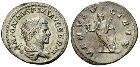 Caracalla AR Antoninianus, Venus reverse 

 Caracalla (197-217 AD). AR Antoninianus (22-23 mm, 4.79 g), Rome, 213-217 AD.
Obv. ANTONINVS PIVS AVG G...