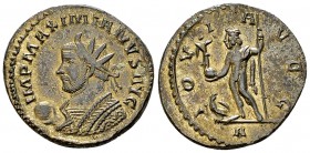 Maximianus Herculius Antoninianus 

 Maximianus Herculius (286-305 AD). Silvered AE Antoninianus (22-23 mm, 4.14 g), Lugdunum mint, 290/291 AD.
Obv...