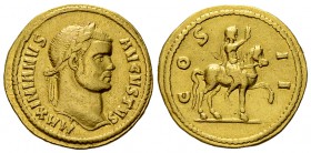 Maximianus Herculius Aureus, Cyzikus, very rare 

 Maximianus Herculius (286-305 AD). Aureus (20 mm, 5.19 g), Cyzikus, 290 AD.
Obv. MAXIMIANVS AVGV...