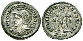 Constantine I AE Nummus, Londinium 

 Constantine I 'the Great' (306-337 AD). AE Nummus (20-21 mm, 3.35 g), Londinium, c. 313-314 AD.
Obv. IMP CONS...