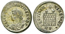 Constantius II AE Nummus, Nicomedia 

Constantine I (306-337 AD) for Constantius II Caesar . AE Nummus (19-20 mm, 2.41 g), Nicomedia, c. 326/327 AD....