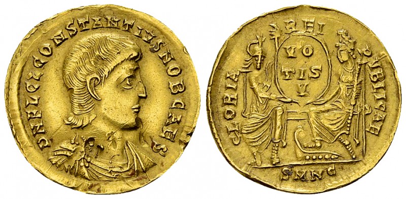 Constantius Gallus AV Solidus, Nicomedia, ex Ciani 

 Constantius Gallus Caesa...