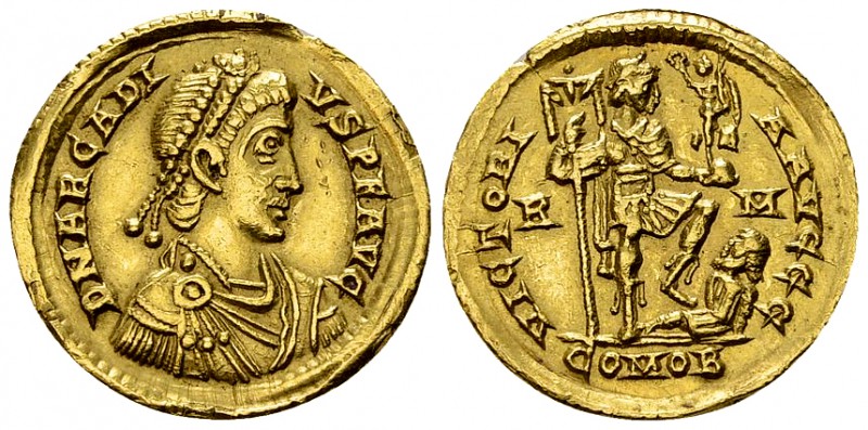 Arcadius AV Solidus, Rome 

 Arcadius (383-408 AD). AV Solidus (21 mm, 4.46 g)...