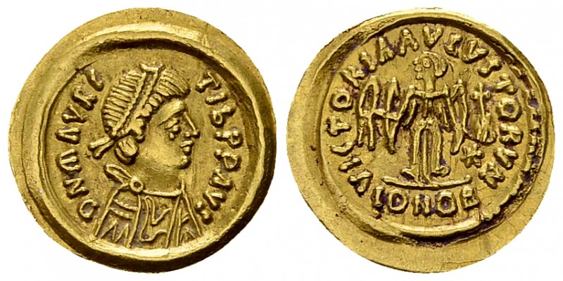 Lombards, AV Tremissis, c. 568-690 AD

Lombards, Lombardy . Uncertain King. AV...