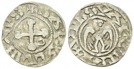 Valence, AR Denier, 12th century 

France, Bishops of Valence . AR Denier (18 mm, 1.20 g), 12th century.
Obv. +S APOLLINARS, cross pomme with annul...