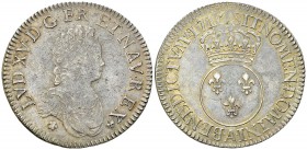 Louis XV, AR Ecu dit Vertugadin 1716 A, Paris 

France, Royaume. Louis XV (1715-1774). AR Ecu dit Vertugadin 1716 (42 mm, 30.51 g), Paris. Flan réfo...