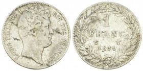 Louis-Philippe I, AR 1 Franc 1831 W, Lille 

France, Royaume. Louis-Philippe I. AR 1 Franc 1831 W (4.83 g), Lille.
Gad. 452.

TTB.
