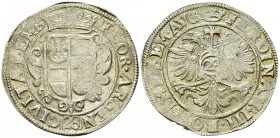 Emden, AR Gulden o.J. 

Deutschland, Emden . Ferdinand III (1637-1657). AR Gulden o.J. (28 Stüber) (41-42 mm, 19.76 g).
Dav. 508.

Gutes sehr sch...