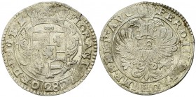 Oldenburg, AR Gulden o.J., mit Titel Ferdinands III. 

Deutschland, Oldenburg . Anton Günther (1603-1667). AR Gulden (40 mm, 19.48 g), Jever. Im Nam...