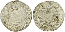 Oldenburg, AR Gulden o.J., mit Titel Ferdinands III. 

Deutschland, Oldenburg . Anton Günther (1603-1667). AR Gulden (41 mm, 19.89 g), Jever. Im Nam...