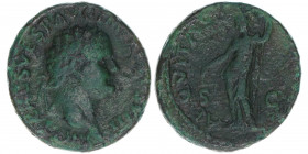 Titus 79-81
Römisches Reich - Kaiserzeit. As. AEQVITAS AVGVSTI SC
Rom
10,41g
Kampmann 22.38
s/ss