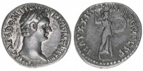 Domitianus 81-96
Römisches Reich - Kaiserzeit. Denar. IMP XXII COS XVII CENS P P P
Rom
3,25g
Kampmann 24.71
ss