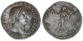 Traianus 98-117
Römisches Reich - Kaiserzeit. Denar. P M TR P COS IIII P P
Rom
3,25g
Kampmann 27.49
vz-