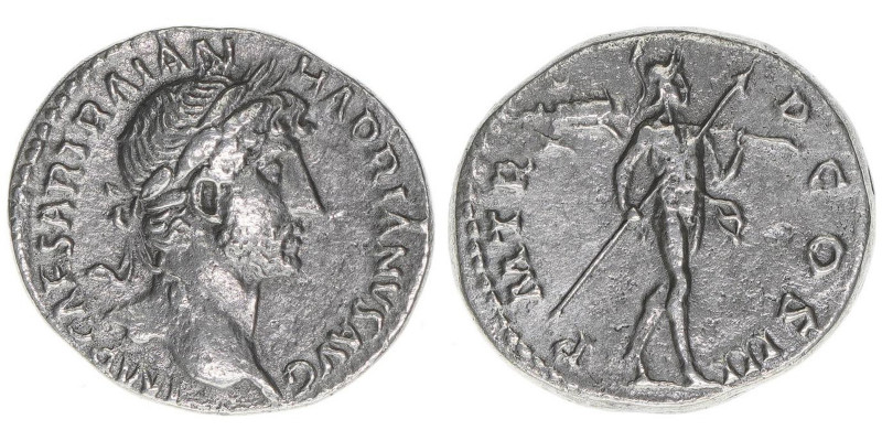 Hadrianus 117-138
Römisches Reich - Kaiserzeit. Denar. P M TR P COS III
Rom
3,19...