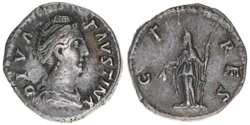 Faustina Maior +141 Gattin des Antoninus Pius
Römisches Reich - Kaiserzeit. Dena...