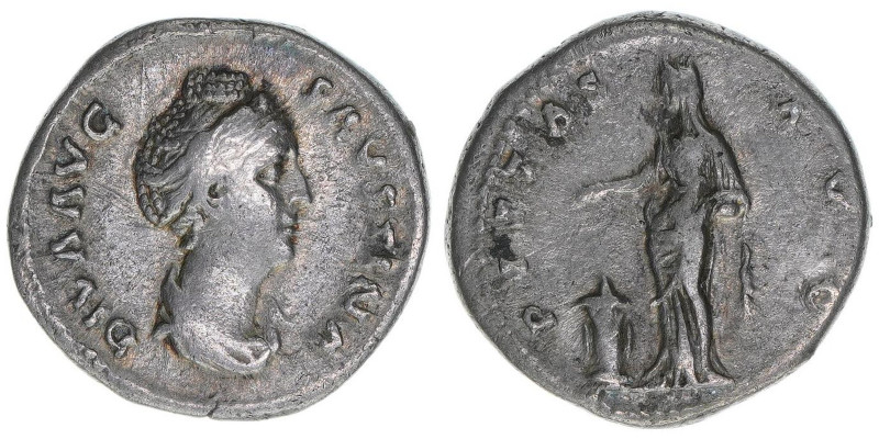 Faustina Maior +141 Gattin des Antoninus Pius
Römisches Reich - Kaiserzeit. Dena...