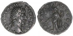 Lucius Verus 161-169
Römisches Reich - Kaiserzeit. Denar. PAX AVG TR P VI COS II
Rom
3,31g
Kampmann 39.19
ss