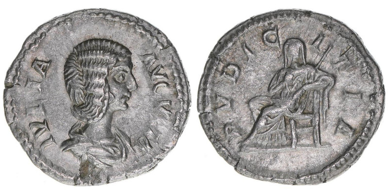 Julia Domna +217 Gattin des Septimius Severus
Römisches Reich - Kaiserzeit. Dena...