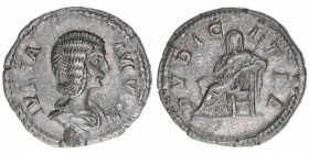 Julia Domna +217 Gattin des Septimius Severus
Römisches Reich - Kaiserzeit. Denar. PVDICITIA
Rom
3,49g
RIC 575
ss+