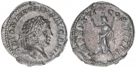 Caracalla 198-217
Römisches Reich - Kaiserzeit. Denar. P M TR P XVI COS IIII P P
Rom
3,96g
Kampmann 51.87
ss/vz