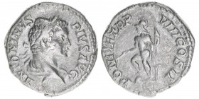 Caracalla 198-217
Römisches Reich - Kaiserzeit. Denar. PONTIF TR P VIII COS II
Rom
3,39g
Kampmann 51.102
ss/vz