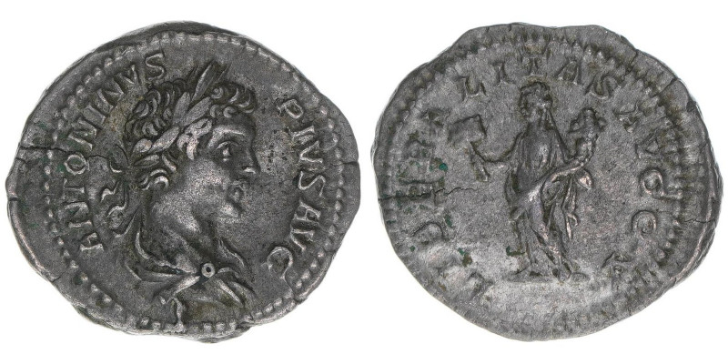 Caracalla 198-217
Römisches Reich - Kaiserzeit. Denar. LIBERALITAS AVG V
Rom
3,3...
