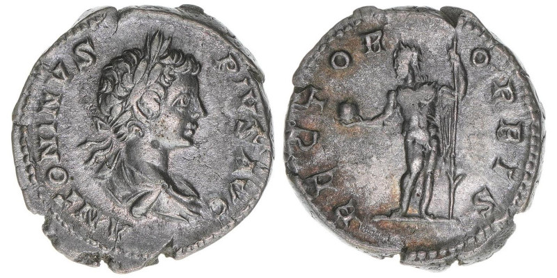 Caracalla 198-217
Römisches Reich - Kaiserzeit. Denar. RECTOR ORBIS
Rom
3,45g
RI...