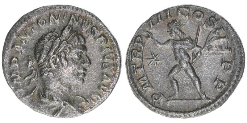 Elagabalus 218-222
Römisches Reich - Kaiserzeit. Denar. P M TR P III COS III P P...