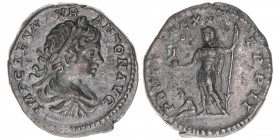 Elagabalus 218-222
Römisches Reich - Kaiserzeit. Denar. PONT MAX TR P II
Rom
3,12g
Kampmann -
ss/vz