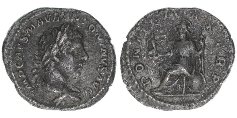 Elagabalus 218-222
Römisches Reich - Kaiserzeit. Denar. PONTIF MAX TR P
Rom
2,83...