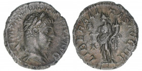 Elagabalus 218-222
Römisches Reich - Kaiserzeit. Denar. LIBERALITAS AVG III
Rom
2,81g
Kampmann 56.33
ss