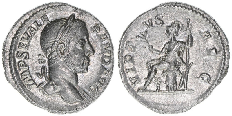 Severus Alexander 222-235
Römisches Reich - Kaiserzeit. Denar. VIRTVS AVG
Rom
3,...