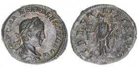 Severus Alexander 222-235
Römisches Reich - Kaiserzeit. Denar. LIBERALITAS AVG
Rom
3.30g
Kampmann 62.31
ss