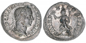 Severus Alexander 222-235
Römisches Reich - Kaiserzeit. Denar. P M TR P VI COS II P P
Rom
2,58g
Kampmann 62.53
ss+