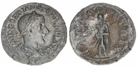 Gordianus III. Pius 238-244
Römisches Reich - Kaiserzeit. Antoninian. VENVS VICTRIX
Rom
2,96g
RIC 131
ss+