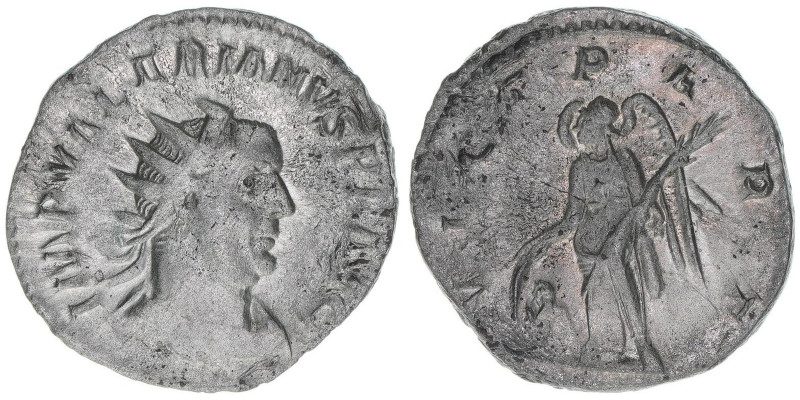 Valerianus I. 253-260
Römisches Reich - Kaiserzeit. Antoninian. VICT PART
Romn
2...
