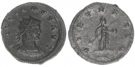 Gallienus 253-268
Römisches Reich - Kaiserzeit. Antoninian. VIRTVS AVG
Rom
3,50g
Kampmann 90.123
vz