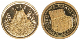 Goldmedaille, ohne Jahr
China. 13mm, AU585. 1,56g
PP