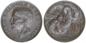 10 Centesimi, 1920
Italien. 5,41g. Schön 60
vz