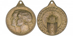 Prinz Bernhard und Prinzessin Juliana
Niederlande. Medaille, 1937. 7,65g
ss