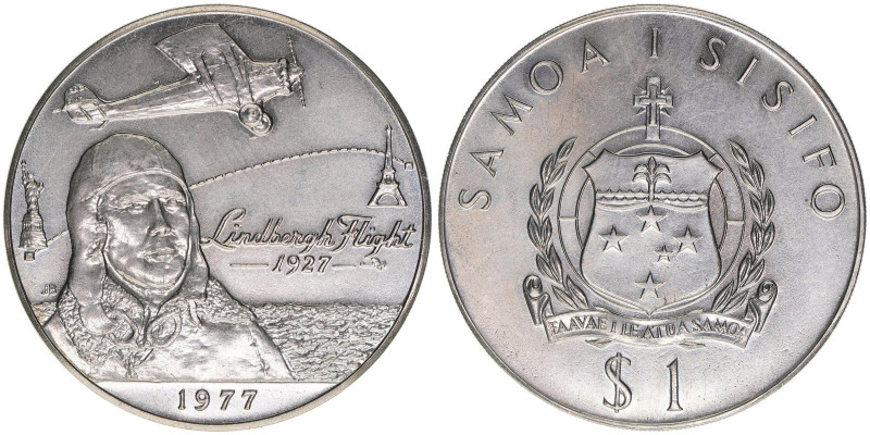 1 Tala, 1977
West Samoa. Kupfer-Nickel. 27,37g
Schön 26
stfr