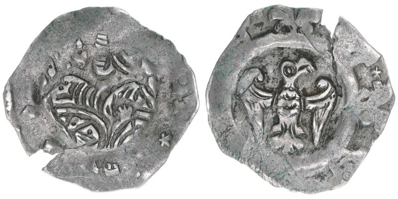 Pfennig, ohne Jahr
Mittelalter. 0,87g. ss/vz