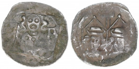 Pfennig, ohne Jahr
Mittelalter. 0,97g. ss