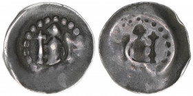 Pfennig, ohne Jahr
Mittelalter. 0,43g. ss