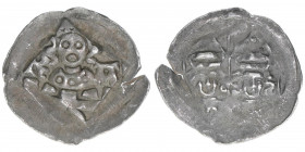 Regensburg
Mittelalter. Pfennig, ohne Jahr. 0,81g
ss/vz