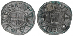 Genua - Conrad
Mittelalter. Denar, um 1139-1339. 0,95g
Biaggi 858
ss/vz