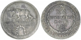 Alexius Friedrich Christian 1796-1834
Anhalt Bernburg. Gulden, 1806. 13,68g
AKS 3
ss/vz