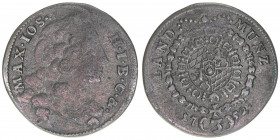 Maximilian III. Joseph 1745-1777
Bayern. 3 Kreuzer, 1752. 1,38g
Schön 81
ss
