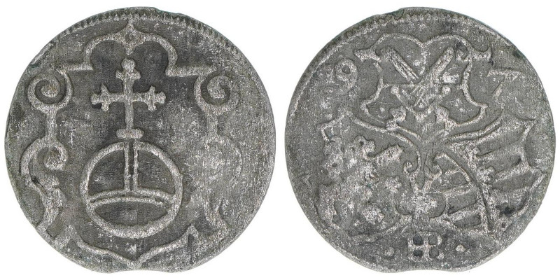 Christian II. und seine Brüder
Sachsen. Dreier, 1597. 0,68g
Kohl 98
ss