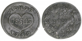 Johann Georg II.
Sachsen Anhalt Dessau. Dreier, 1665. auf die Beisetzung von Eleonore Dorothea
0,70g
Mann 864
leichter Knick
ss-